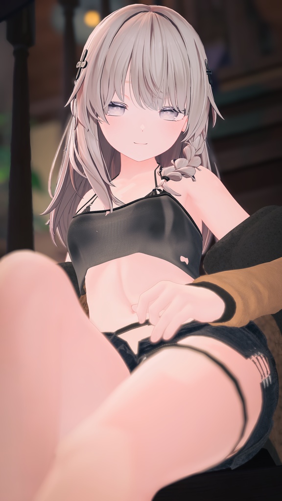 【9アバター対応】『シースルー・サマーカジュアル』