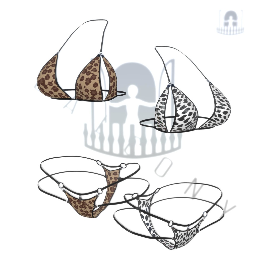 【9アバター対応】『シースルー・サマーカジュアル』