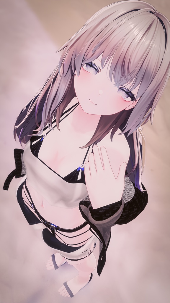 【9アバター対応】『シースルー・サマーカジュアル』