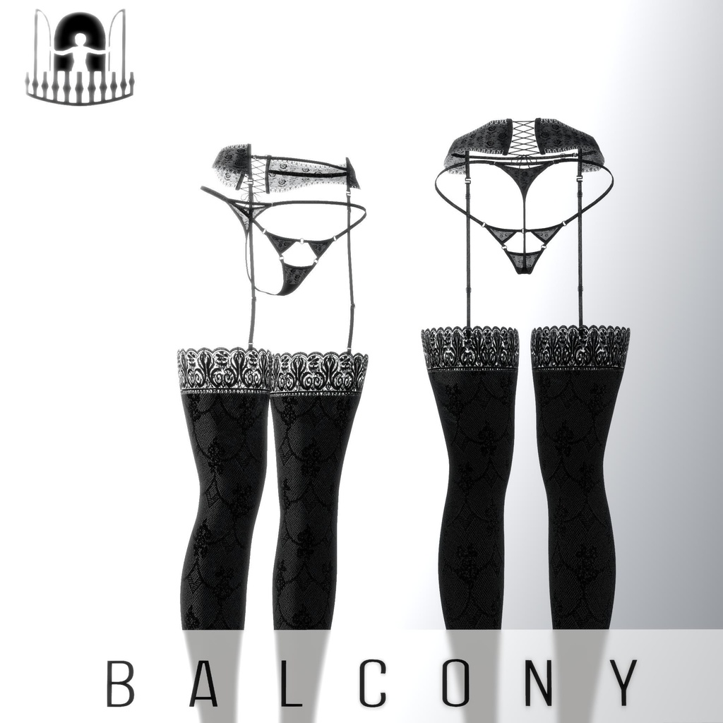 【4アバター対応】ワンサイドスリット・イブニングドレス