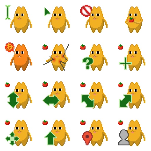 マウスカーソル【ちよ父】