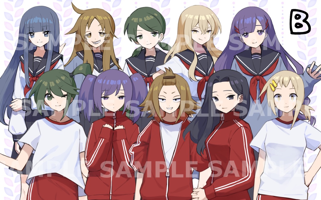 汎用キャラ立ち絵集vol.1