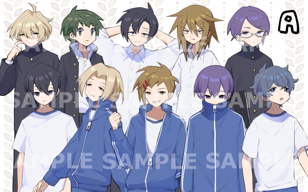 汎用キャラ立ち絵集vol.2