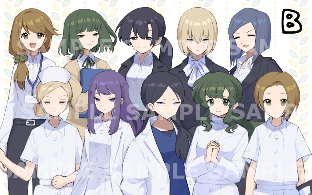 汎用キャラ立ち絵集vol.3