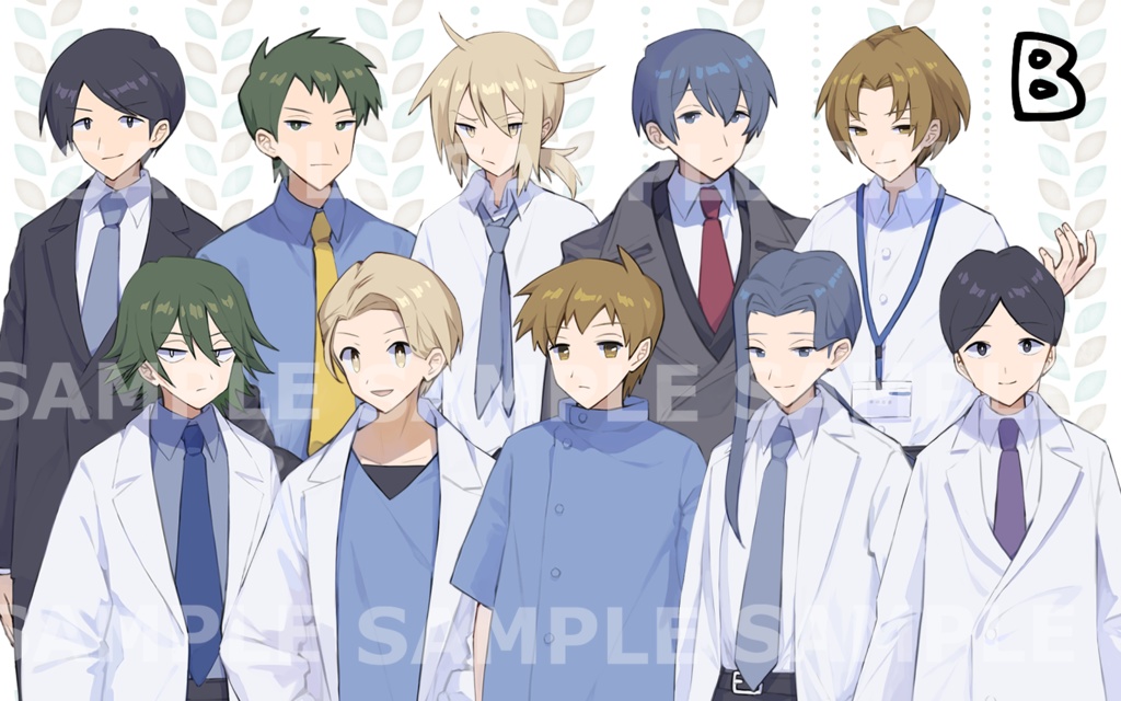 汎用キャラ立ち絵集vol.4