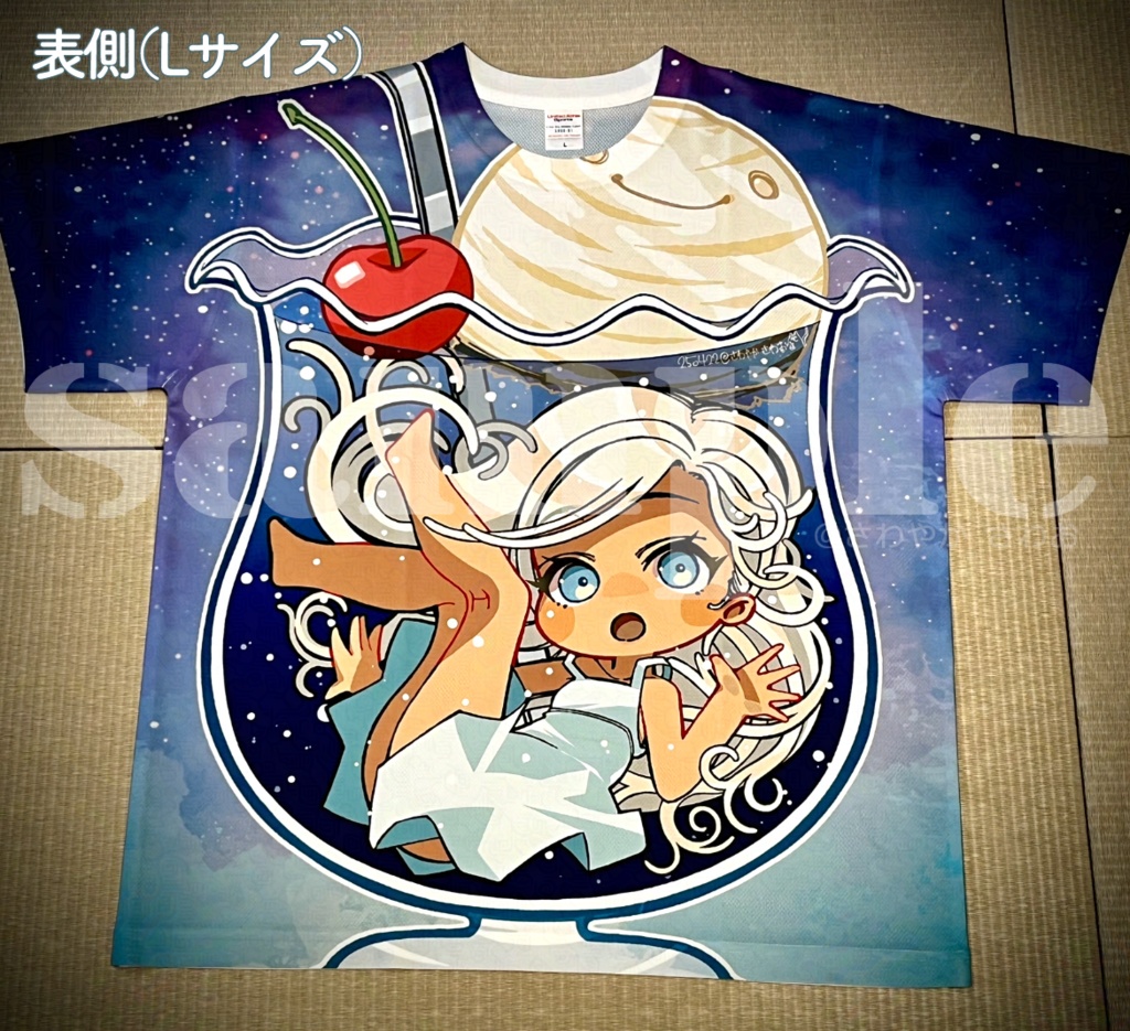 【受注生産】ライラさんフルグラフィックTシャツ