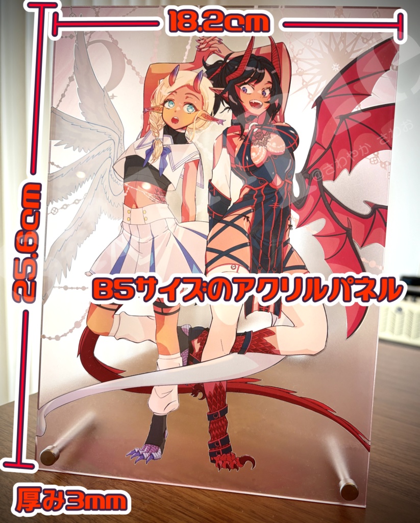 B5アクリルパネル ドラゴンソル・カマル