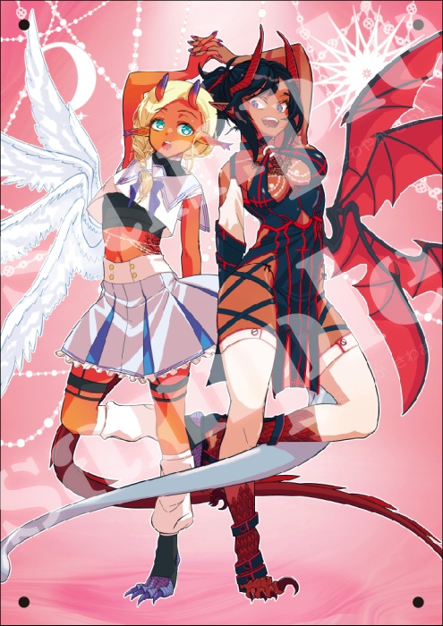 B5アクリルパネル ドラゴンソル・カマル