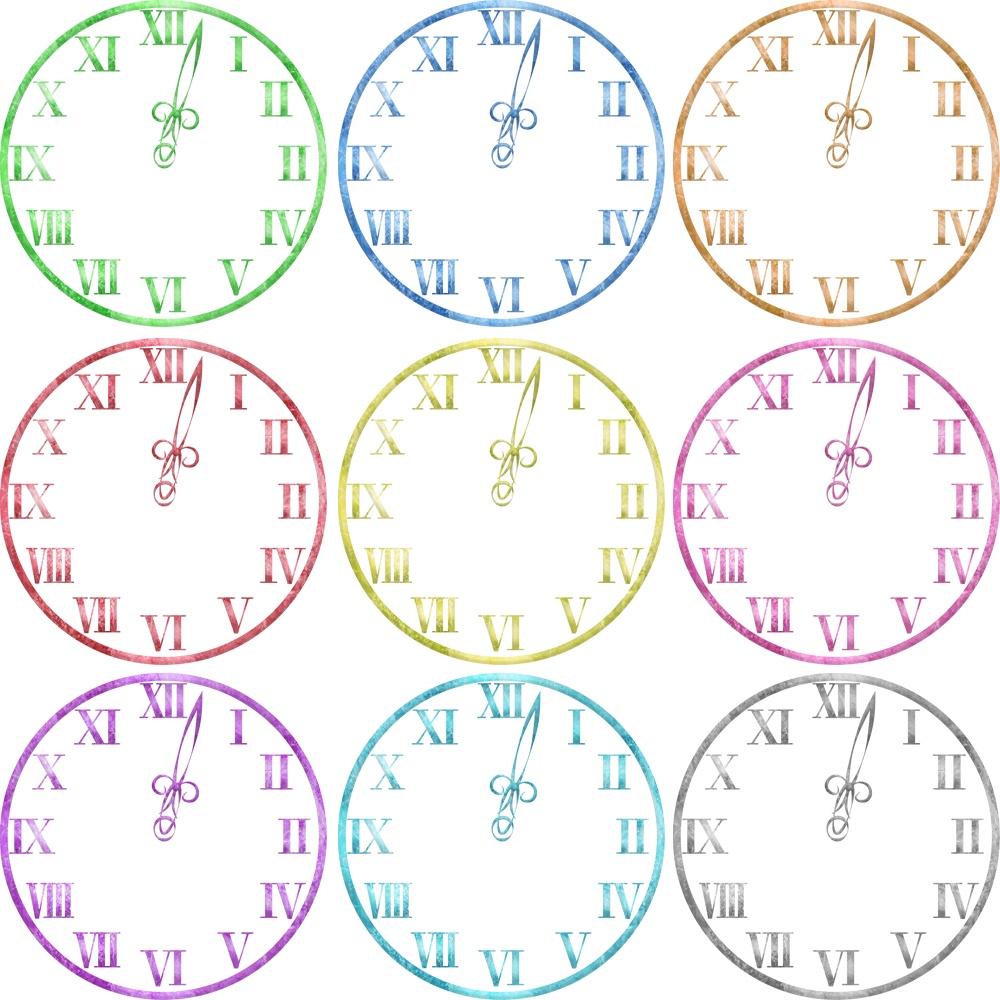 (全9色)宝石風時計のアイコンリング2(返礼品にも◎)