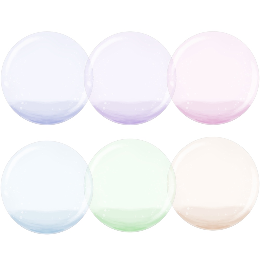 【返礼品◎】スノードーム風アイコンリング【差分付き2個セット】【全6色】