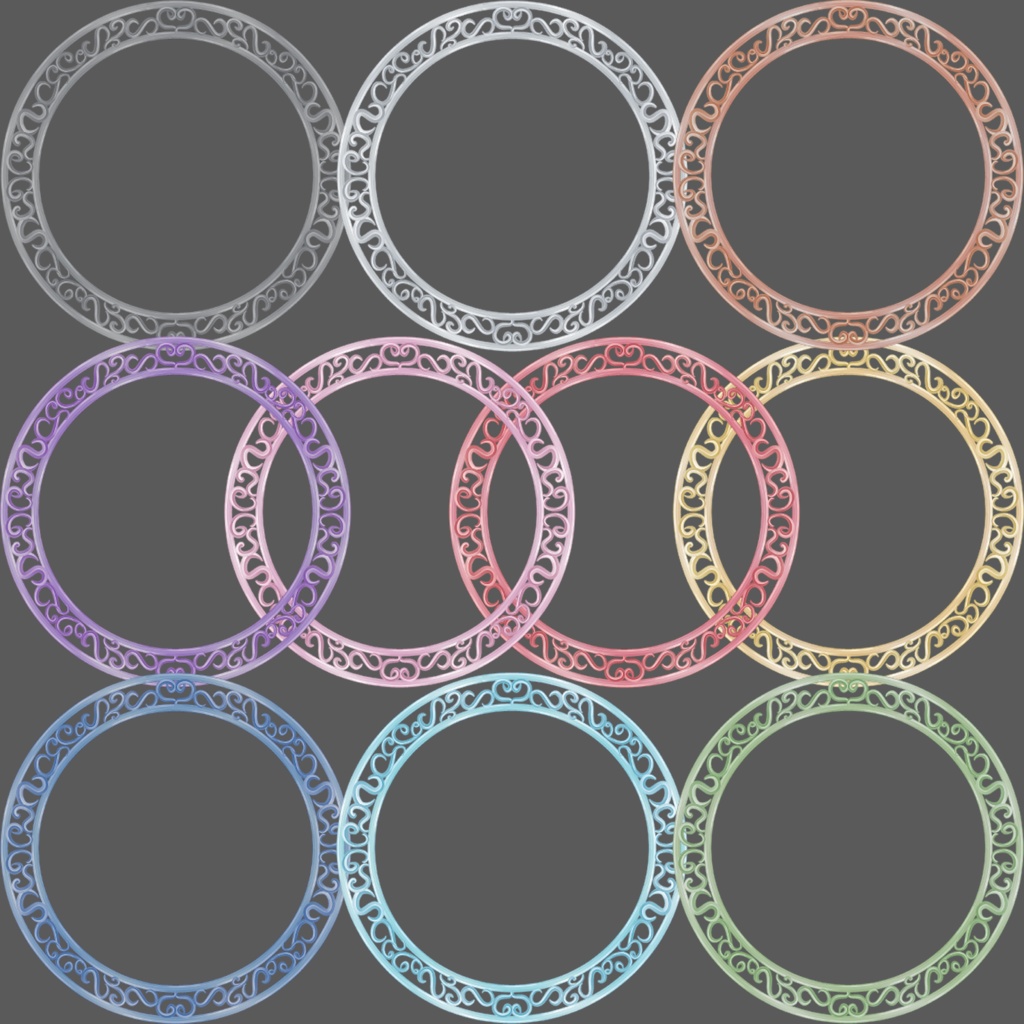 【返礼品◎】アンティーク風なアイコンリング【全10色】