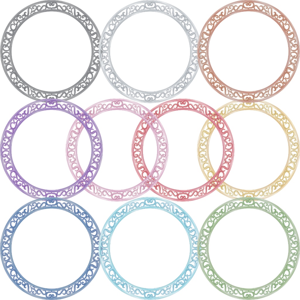 【返礼品◎】アンティーク風なアイコンリング【全10色】