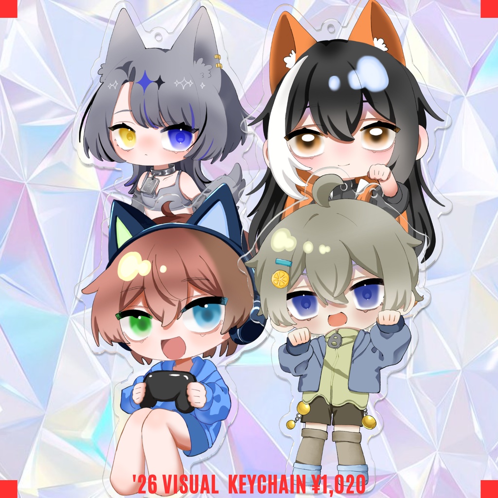 '26 Visual Keychain#1
