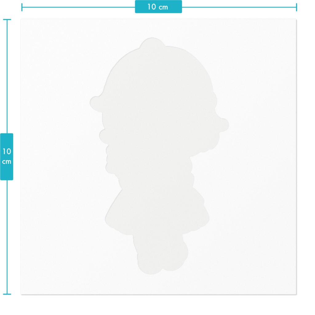 【一条なつき】青薔薇ステッカー