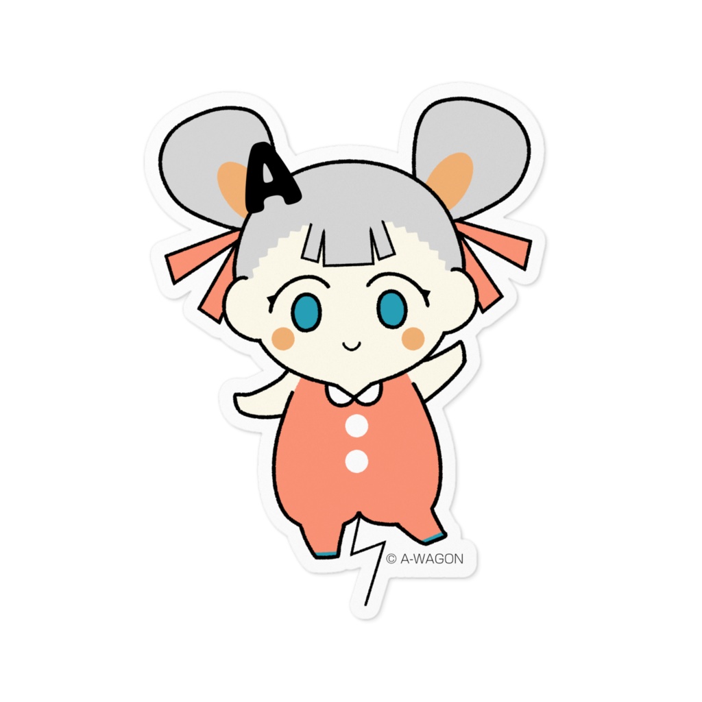 あかつきちゃん【ステッカー】