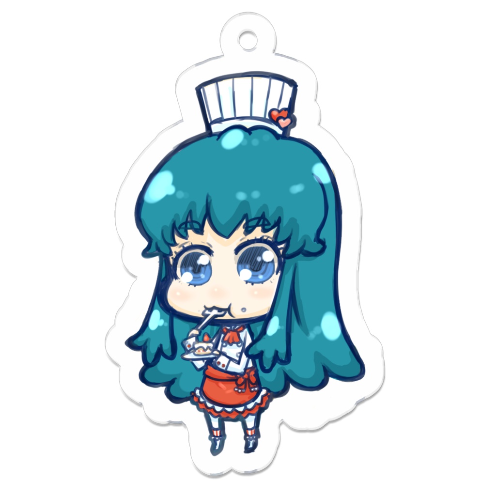 コックヒメルダアクリルキーホルダー