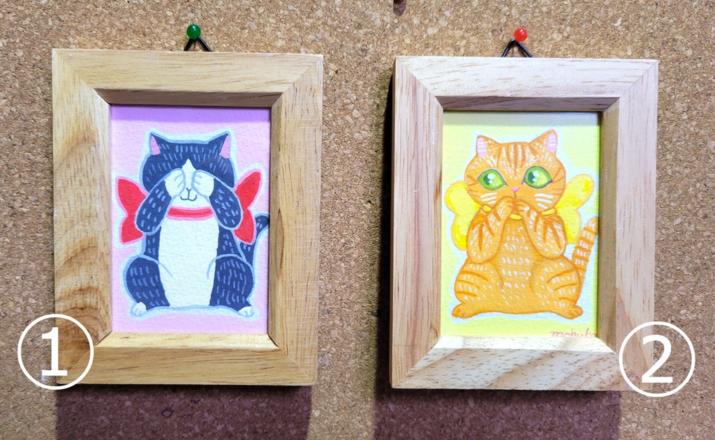 ミニ原画　２種類　