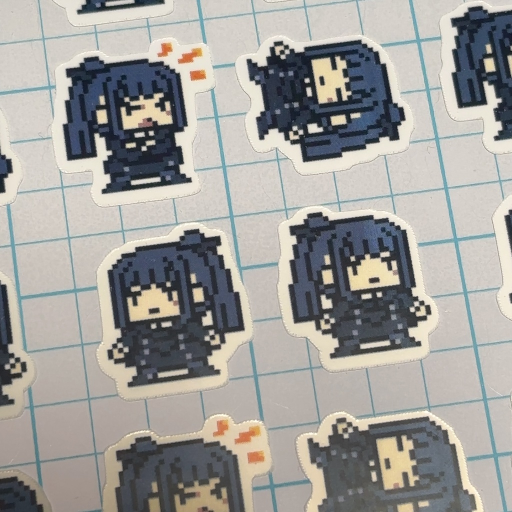 学マスドット絵フレークシール 初星学園の皆さん