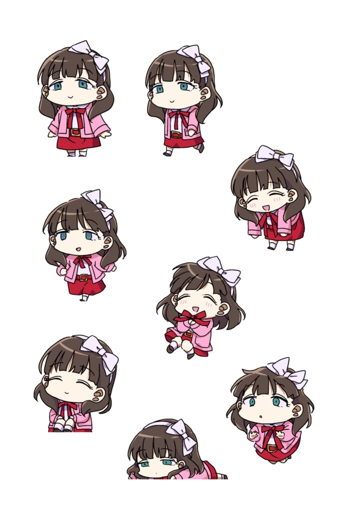 デレマスしめじフレークシール