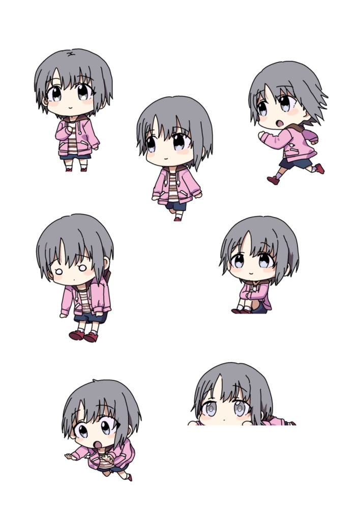 デレマスしめじフレークシール