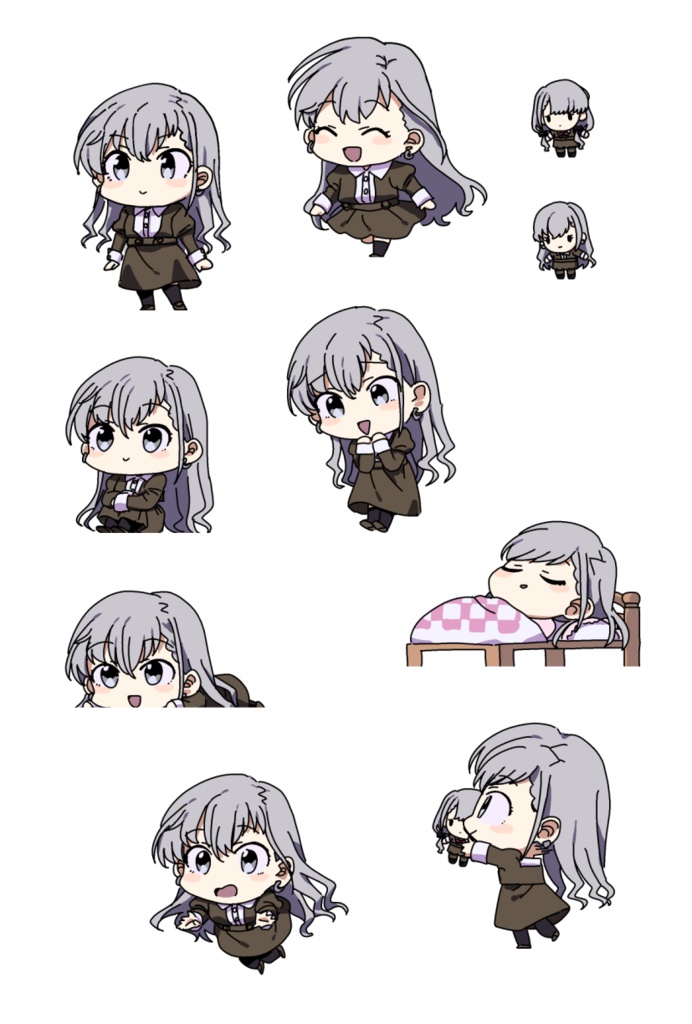 デレマスしめじフレークシール