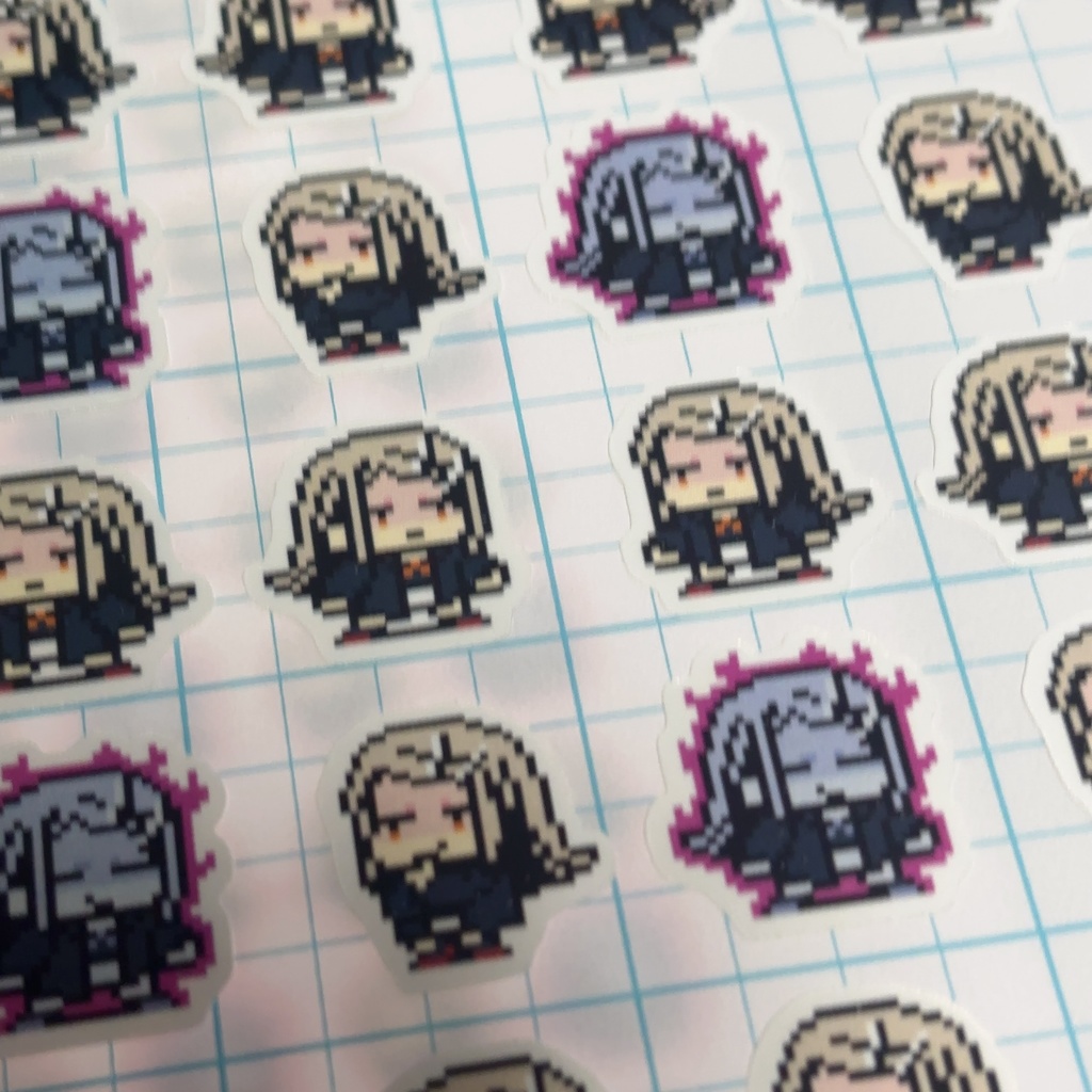 学マスドット絵フレークシール 番外編