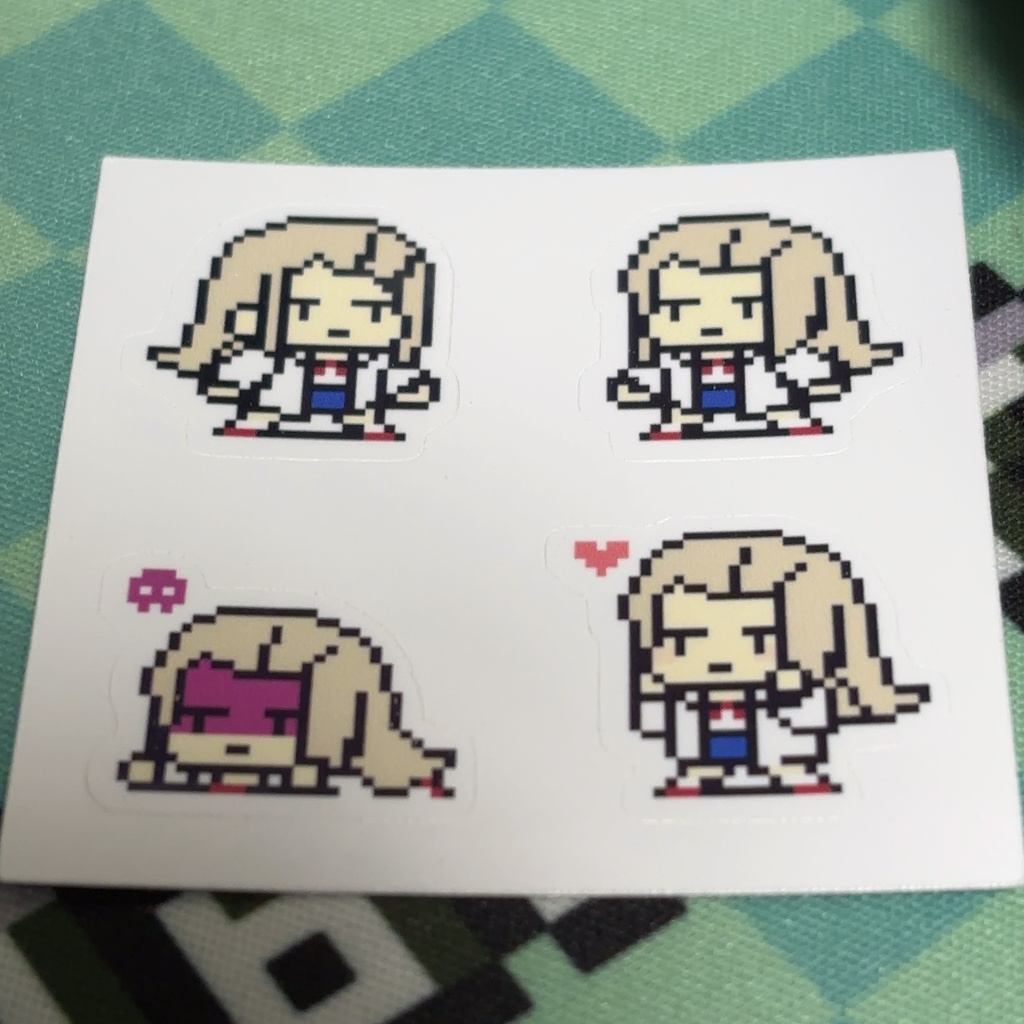 学マスドット絵ハーフカットシール 初星学園の皆さん