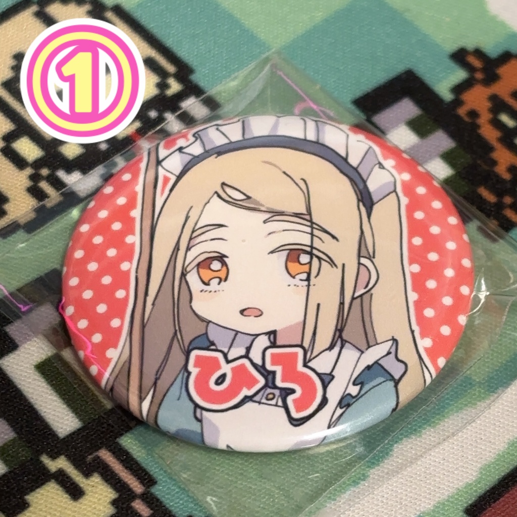 学マス缶バッジシリーズ