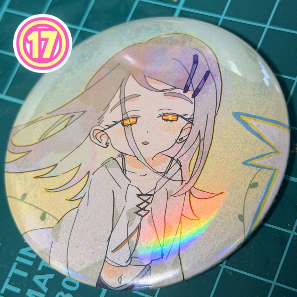 学マス缶バッジシリーズ