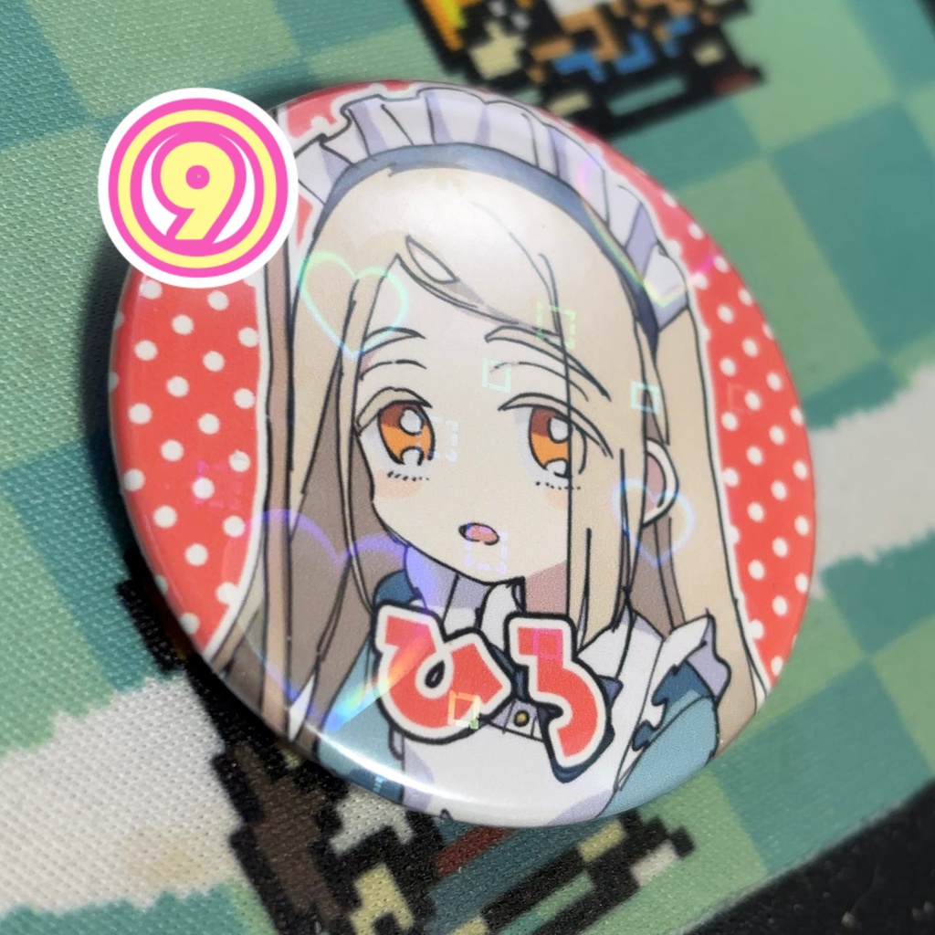 学マス缶バッジシリーズ