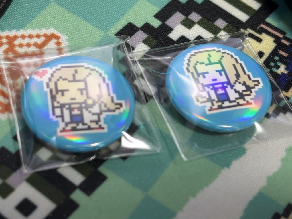 学マスドット絵缶バッジ 初星学園の皆さん ホログラム・マットver