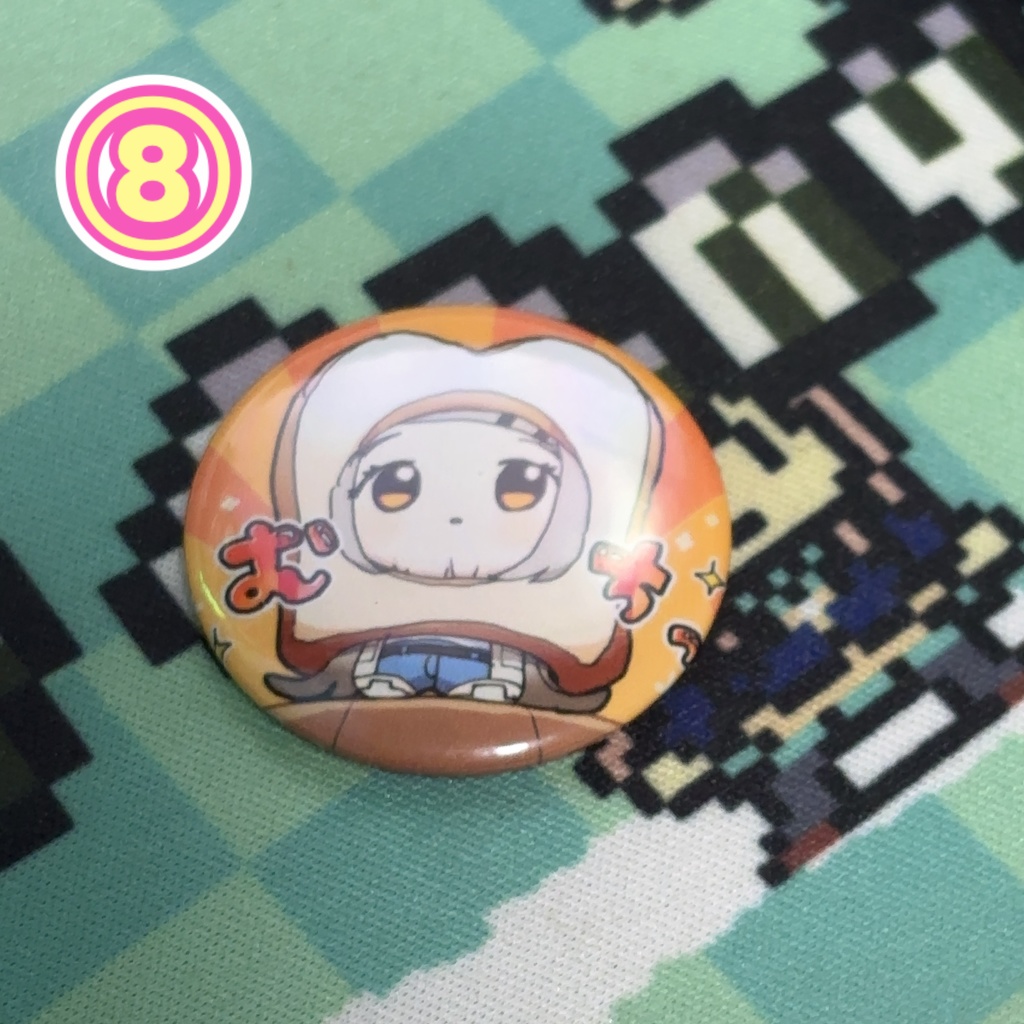 学マス缶バッジシリーズ マグネットセット