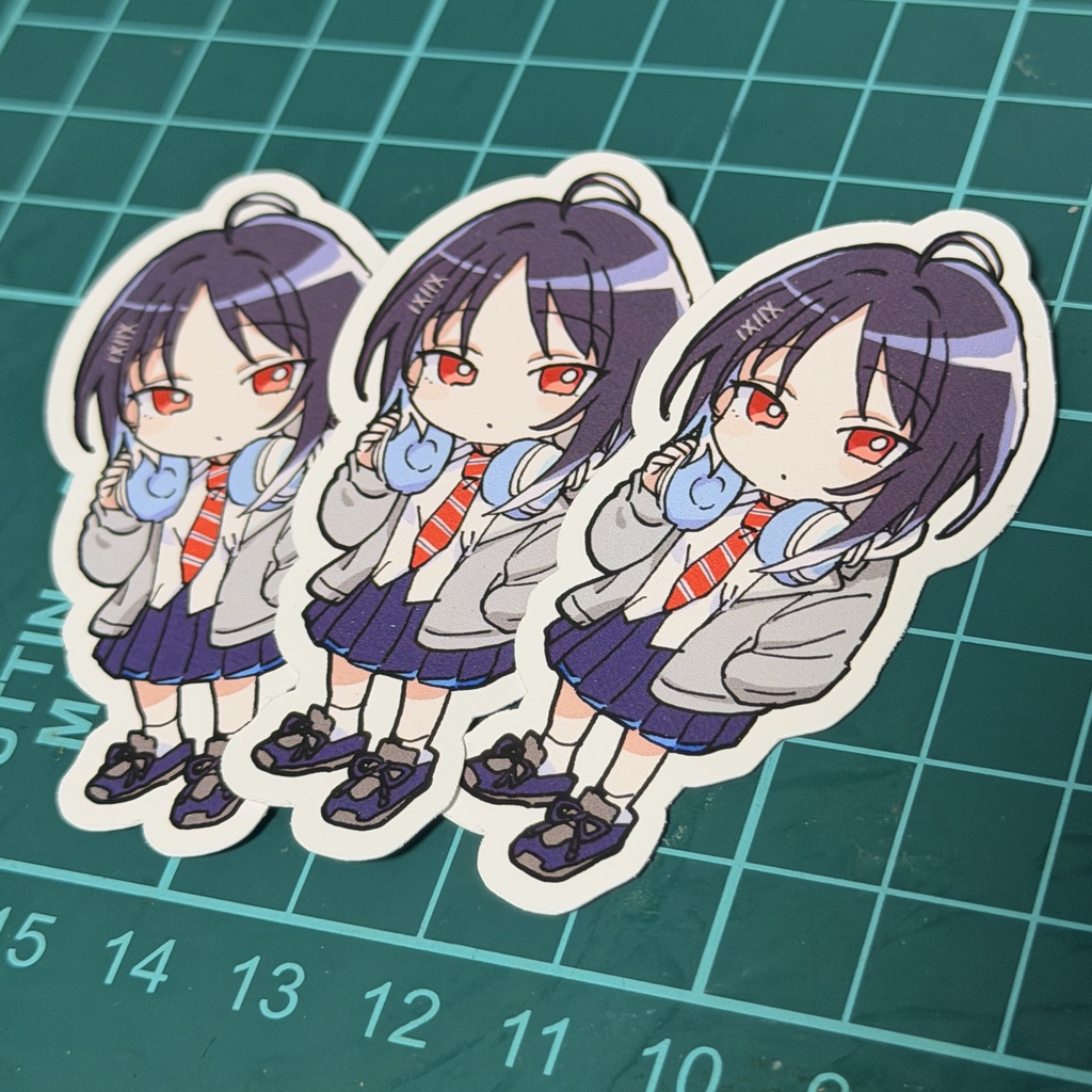 学マスオールキャラフレークシール
