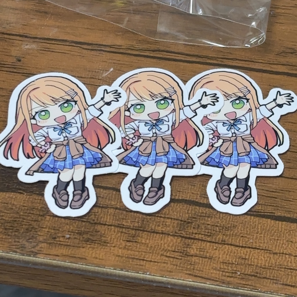 学マスオールキャラフレークシール