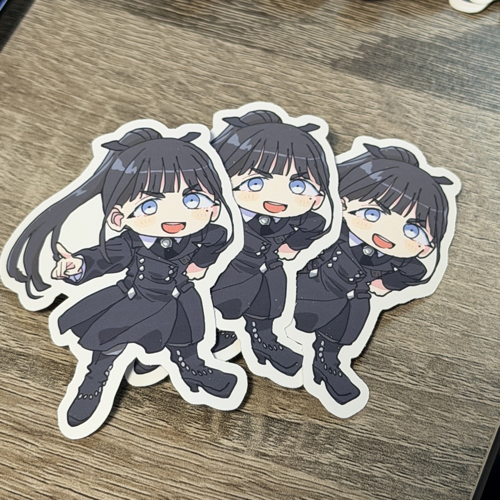 学マスオールキャラフレークシール