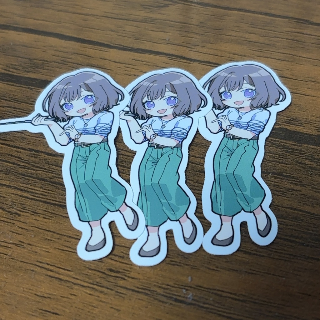 学マスオールキャラフレークシール