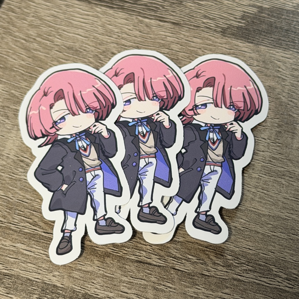 学マスオールキャラフレークシール