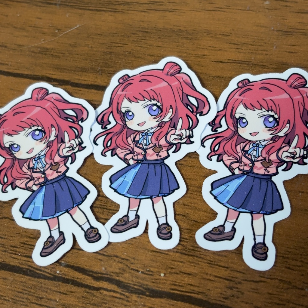 学マスオールキャラフレークシール