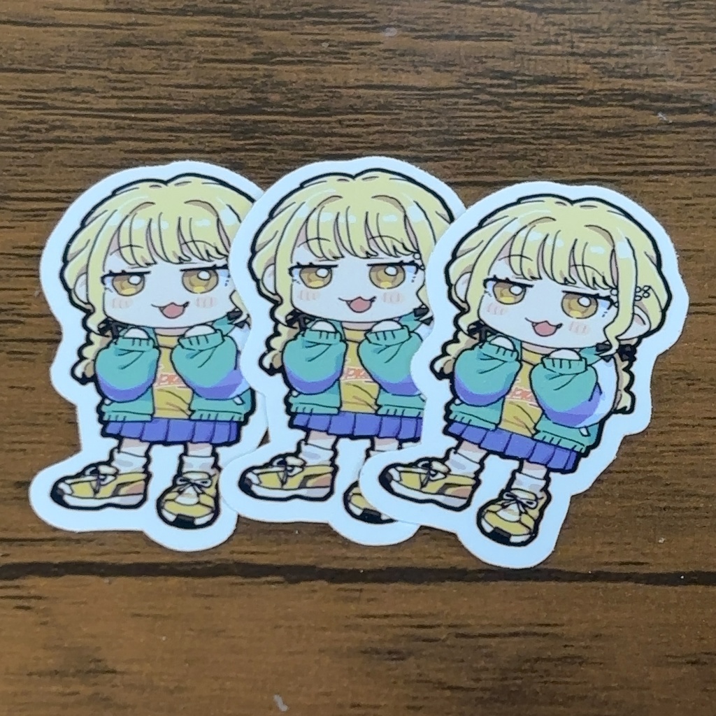 学マスオールキャラフレークシール