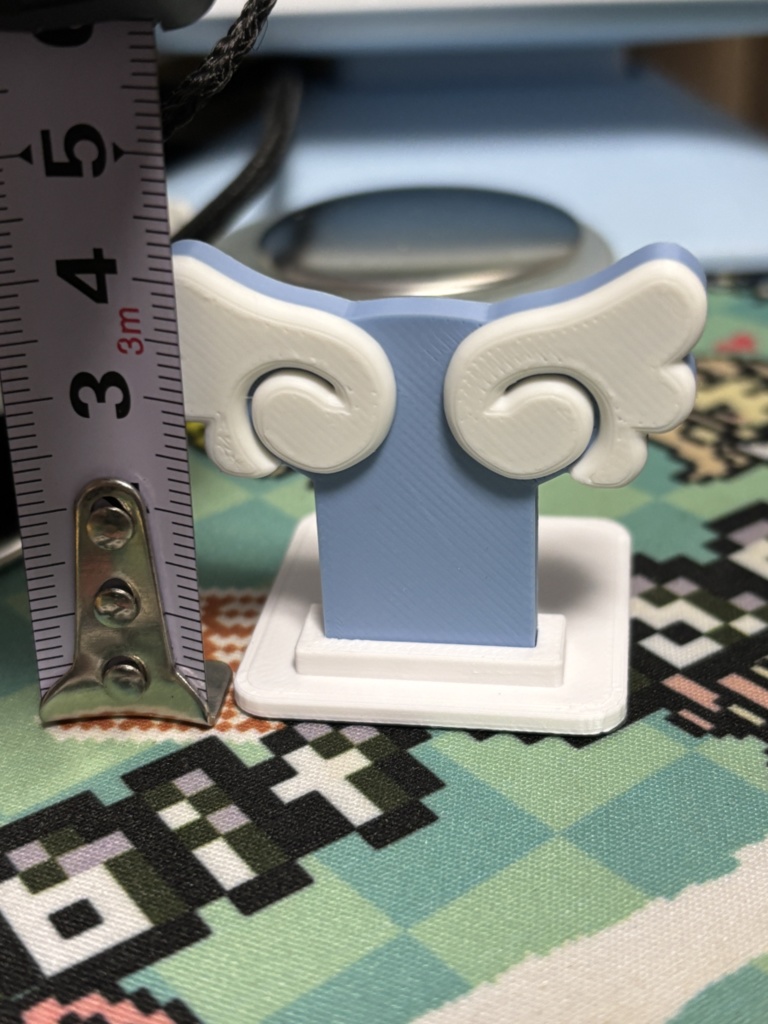 天使の翼ぬいスタンド