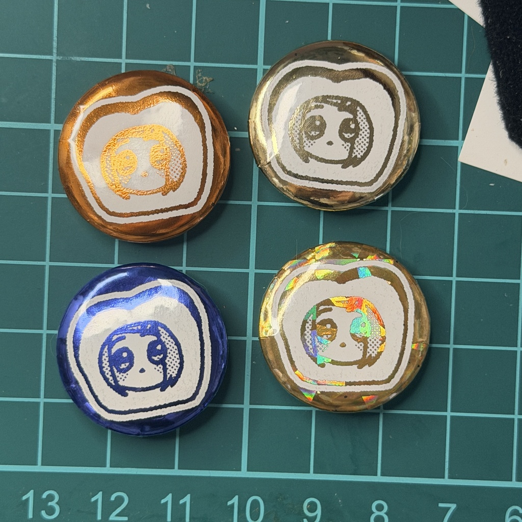 パン澤さんこれくしょん缶バッジ(25mm)