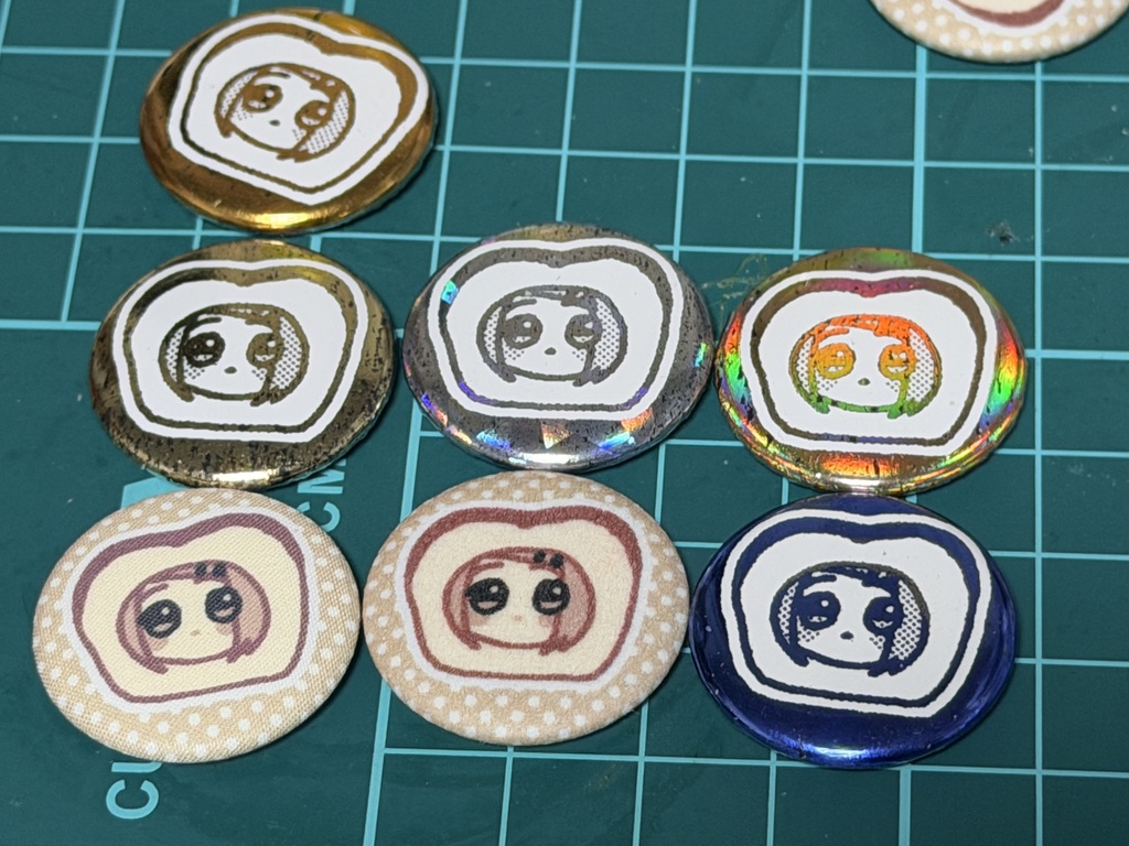 パン澤さんこれくしょん缶バッジ(25mm)