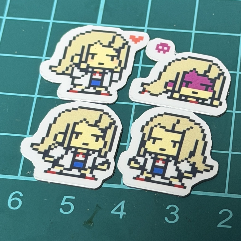 ドット絵澤さんマグネットシート