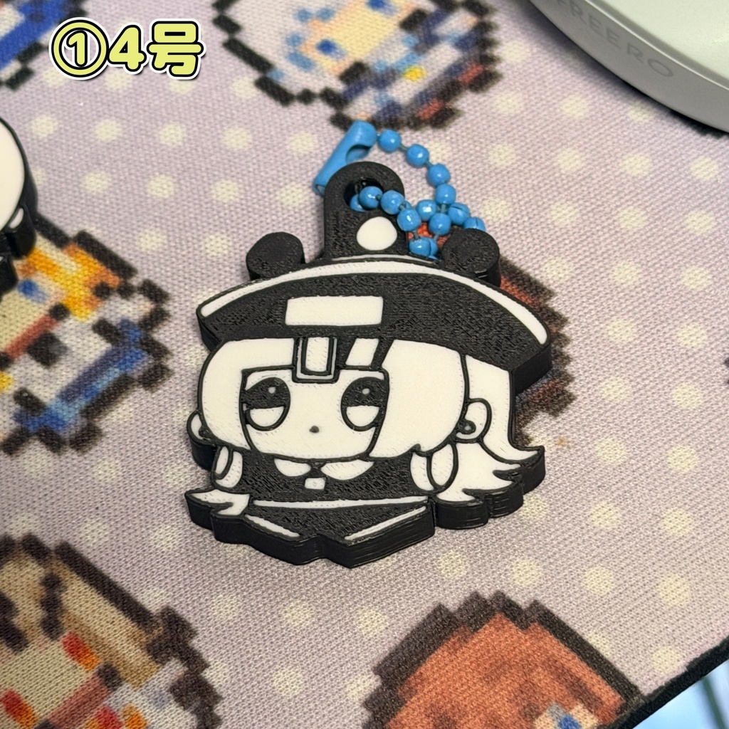 ちび澤さん3Dプリントキーホルダー