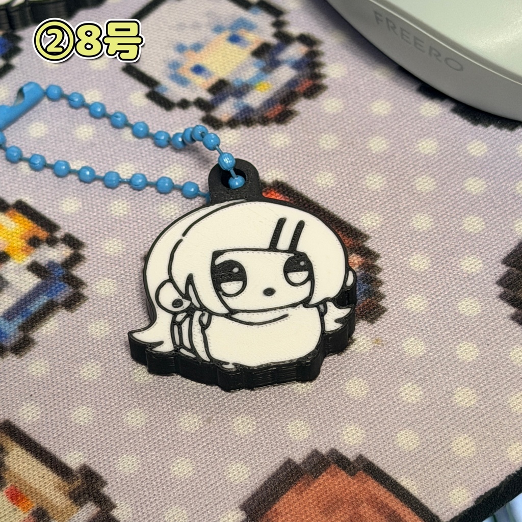 ちび澤さん3Dプリントキーホルダー