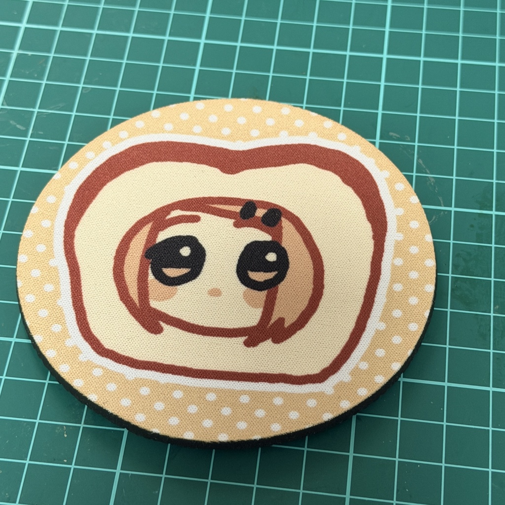 学マス布製昇華転写コースター