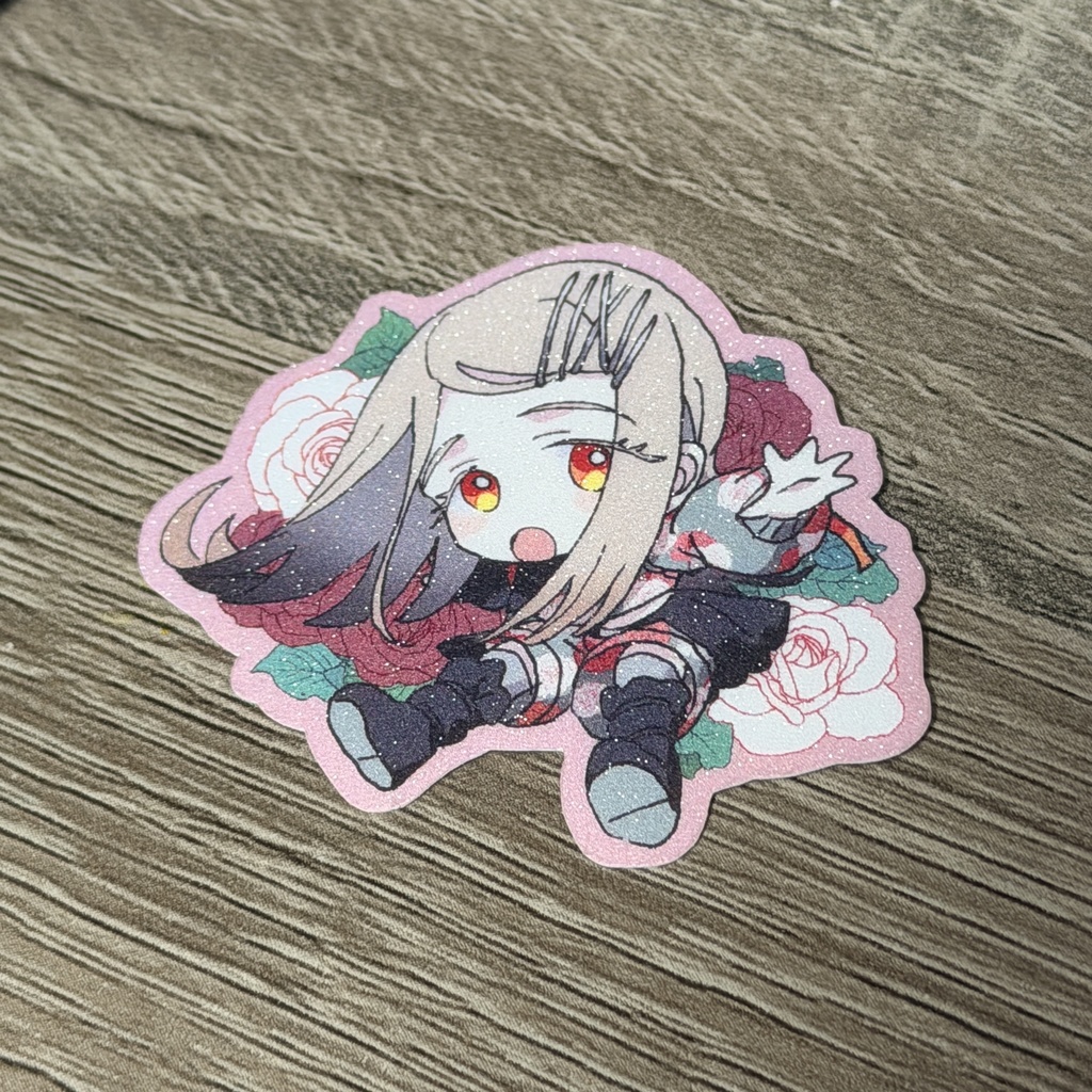 コントラスト広ちゃんグリッターフレークシール