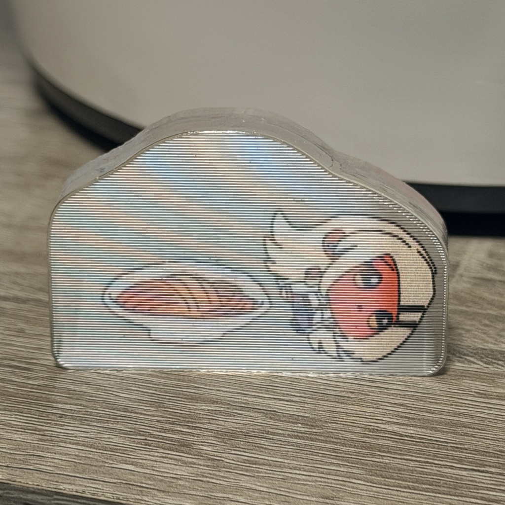 担々麺澤さんレンチキュラーアクリルブロック