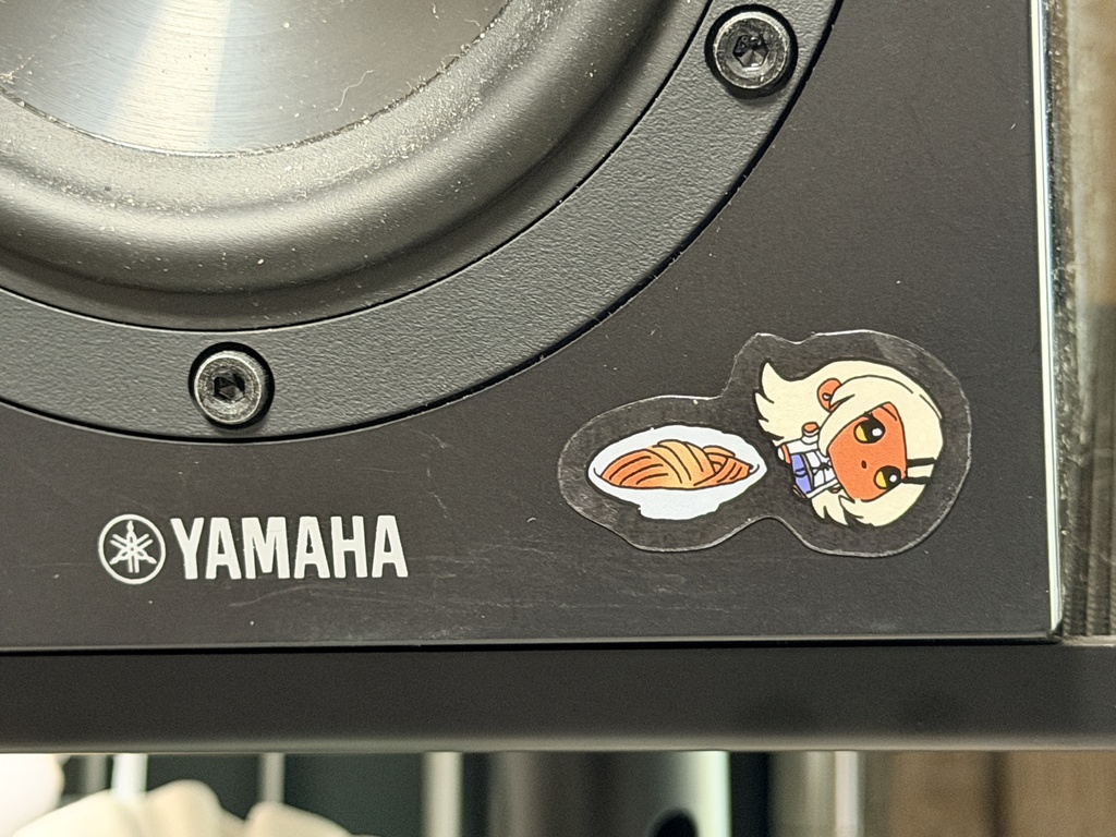 担々麺澤さんクリアステッカー