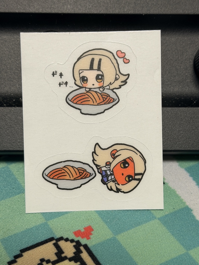 担々麺澤さんクリアステッカー